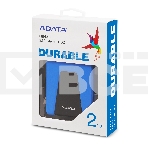 Внешний жесткий диск AData USB 3.1 2Tb AHD650-2TU31-CBL HD650 DashDrive Durable 2.5