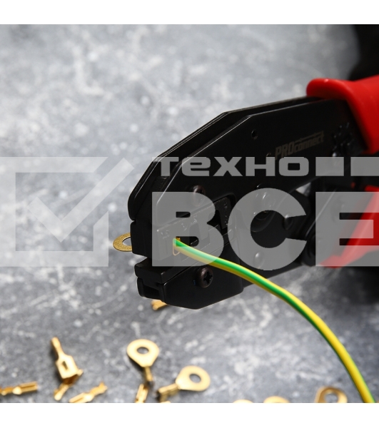 Кримпер PROconnect HT-236C для обжима автоклемм неизолированных 0.5-6.0 мм²