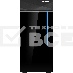 Компьютерный корпус Gigabyte C200 GB-C200G черный без БП ATX 5x120mm 4x140mm 2xUSB3.0 audio bott PSU, фото 1