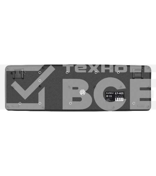 Клавиатура ExeGate Professional Standard LY-405 (EX287138RUS) проводная, USB, черный