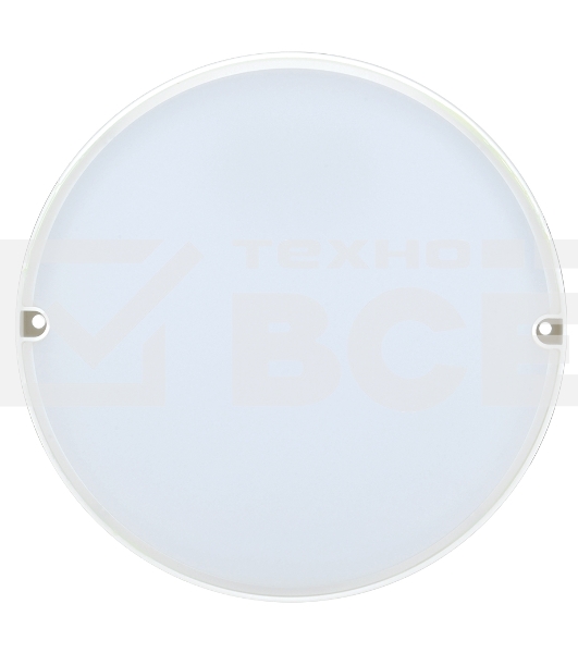 Светильник IEK LED ДПО 2013Д 12Вт IP54 4000К деж круг с АД