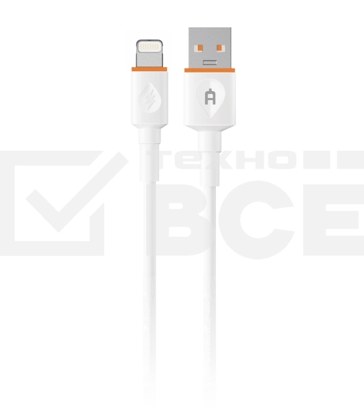 Кабель Alteracs USB-Lightning F01-AL White