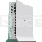 Роутер беспроводной MikroTik hAP ax lite (L41G-2AXD) AX600 10/100/1000BASE-TX голубой, фото3