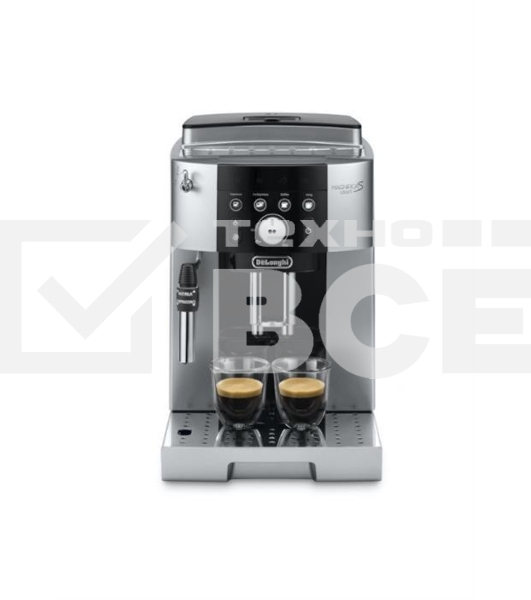 Кофемашина автоматическая DeLonghi ECAM250.23.SB серебристый, исп. кофе - молотый/зерновой, 1.8 л, 1450 Вт, 15 Бар.
