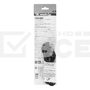 Паяльник Matrix, пл.ABS, класс защиты 1, индикатор,медный наконеч. с долговеч. покрытием,220В,40W