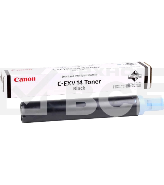 Картридж лазерный Canon C-EXV14 (0384B006) черный (8300 стр.) для Canon iR2016/2018/2020/2022/2025/2030/2318/2320 (1 туба 460 гр.)