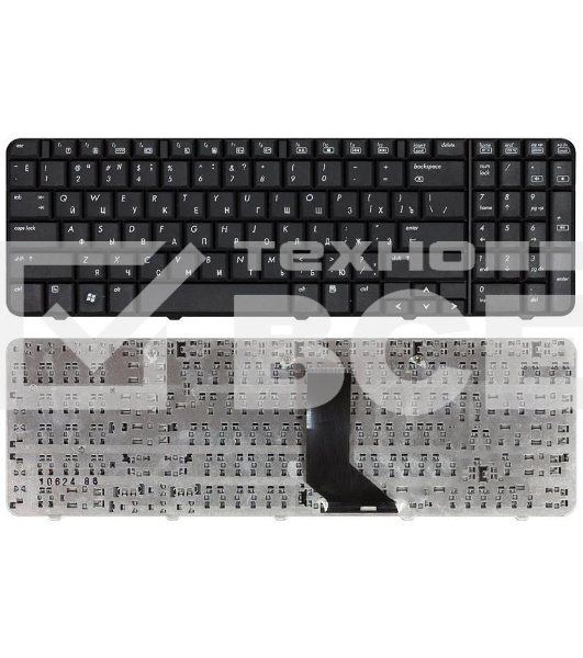 Клавиатура для ноутбука HP Pavilion G60 Compaq Presario CQ60 черная