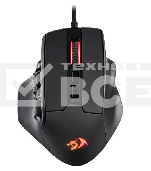 Мышь проводная REDRAGON Aatrox черный, 12400 dpi, USB, кнопки - 15