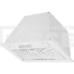 Вытяжка встраиваемая Kuppersberg INLINEA 52 White, ширина 52 см, отвод/рециркуляция, 850 м3/час, электронное сенсорное управление, таймер, пульт ДУ, 3 скорости, светодиодное освещение 2х3,5 Вт, металлический жироулавливающий фильтр, угольный фильтр С6С (о, фото6