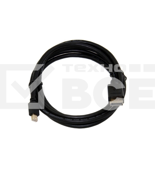 Кабель-переходник Telecom (TA682-1.8M) 4K*60Hz 1.2V Mini DisplayPort M <--> Display Port M 1,8м [6926123463314]