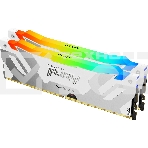 Оперативная память Kingston Fury Renegade, DDR5, 32GB (2x16GB), 8000MHz, CL38, радиатор, RGB, белый, фото2