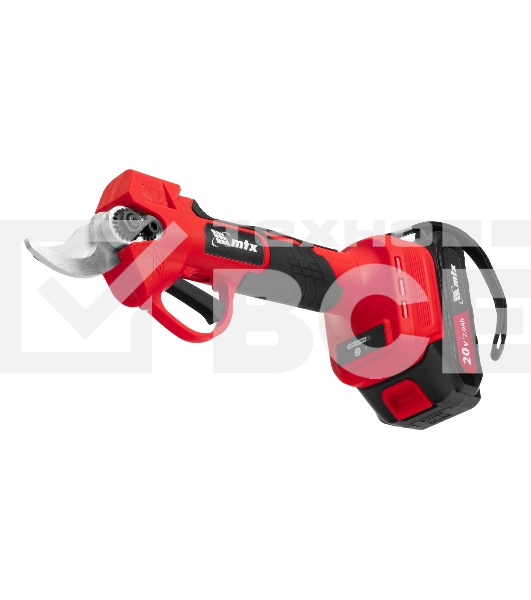 Секатор аккумуляторный, бесщет., MTX BP-25, Li-Ion, 20 В