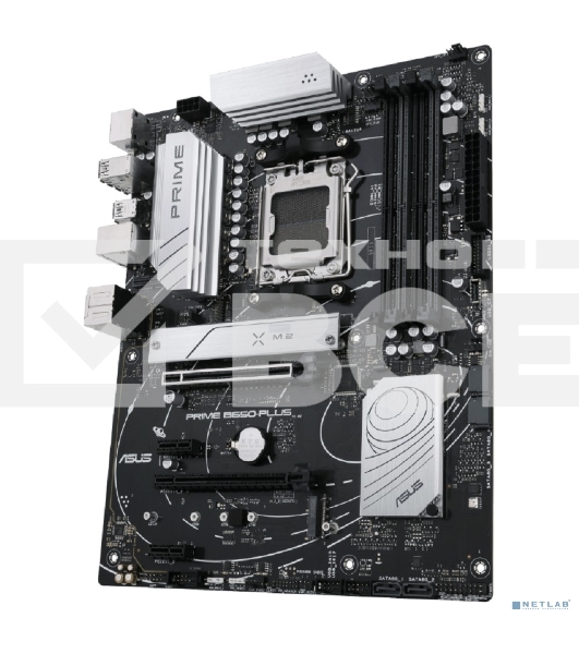 Материнская плата ASUS PRIME B650-PLUS-CSM, AM5, AMD B650, 4xDDR5, 4xSATA, 2xM.2, 1xPCIe 4.0 x16, 2xPCIe 4.0 x1, 1xDP, 1xHDMI, 1x2.5Gb LAN, 4xUSB-A 10Gbps, 2xUSB-A 5Gbps, 2xUSB-A 2.0, 5x3.5 мм, 7.1, ATX