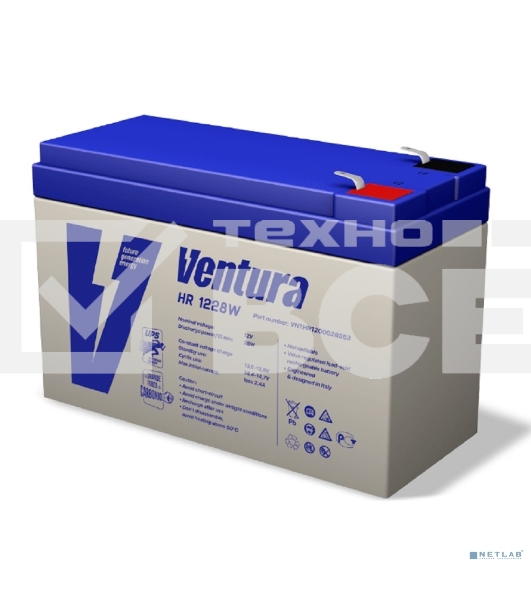 Батарея Ventura HR1228W 12V 7,2Ah