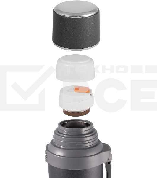 Термос для напитков Rondell Filigran RDS-1896 2.3 л. темно-серый, картонная коробка