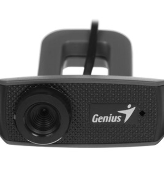 Веб-камера Genius FaceCam 1000X 1280x720, 30 кадр/с, USB, микрофон, универсальное крепление