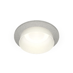Комплект встраиваемого светильника Ambrella light XC6514020 SGR/SWH серый песок/белый песок MR16 GU5.3 (C6514, N6130)