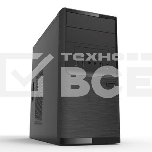 Корпус InWin POWERMAN ES701BK USB 3.0 (Mini Tower, mATX, 450W PM-450ATX, USB 3.0x2, USBx2 + Audio, черный) <6120258>