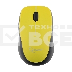 Мышь беспроводная Gembird MUSW-360-LM желтый, 1000 dpi, радиоканал, USB, кнопки - 3, фото3