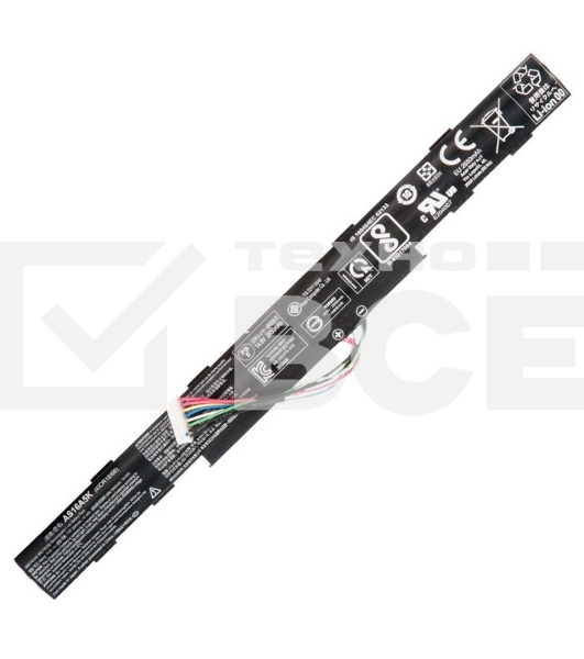 Аккумулятор для ноутбука Acer E15, E5-575G, E5-575G-53VG, E5-575G-58UJ, E5-575G-59EE, E5-575G-76YK, 14.8V, 41.4Wh