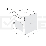Духовой шкаф Газовый Maunfeld MGOG 673B черный, встраиваемый, фото3