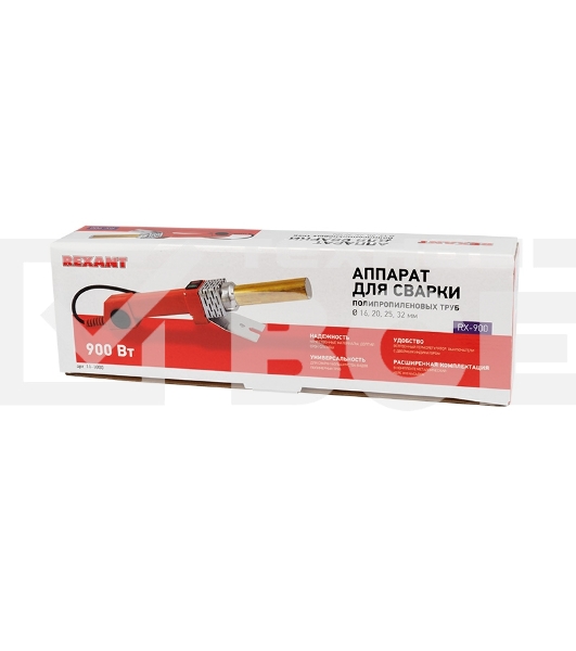 Сварочный аппарат для труб 900 Вт Rexant RX-900 (Japan teflon)