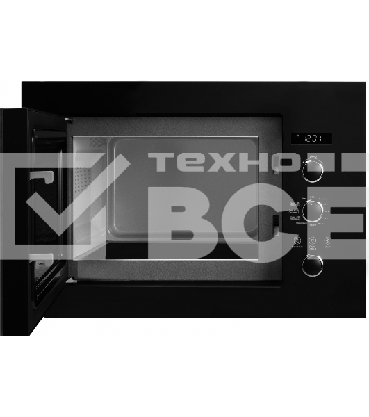 Встраиваемые микроволновые печи Weissgauff HMT-256, черная