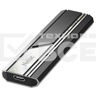 Накопитель SSD Netac USB-C 2Tb NT01ZX10-002T-32BK ZX10 2.5