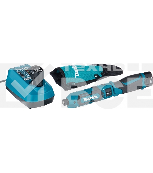 Отвертка MAKITA TD022DSEак уд 7.2В 2х1Ач Li-Ion 2450об/м 25Нм 1/4'' 0.56кг сумка подсветка