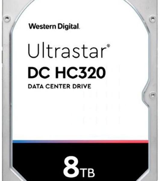 Жесткий диск HDD Western Digital Ultrastar DC HC320 8Tb 7200rpm SAS 256Mb 3.5'