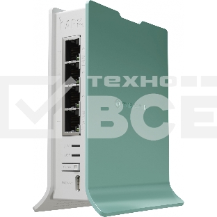 Роутер беспроводной MikroTik hAP ax lite (L41G-2AXD) AX600 10/100/1000BASE-TX голубой