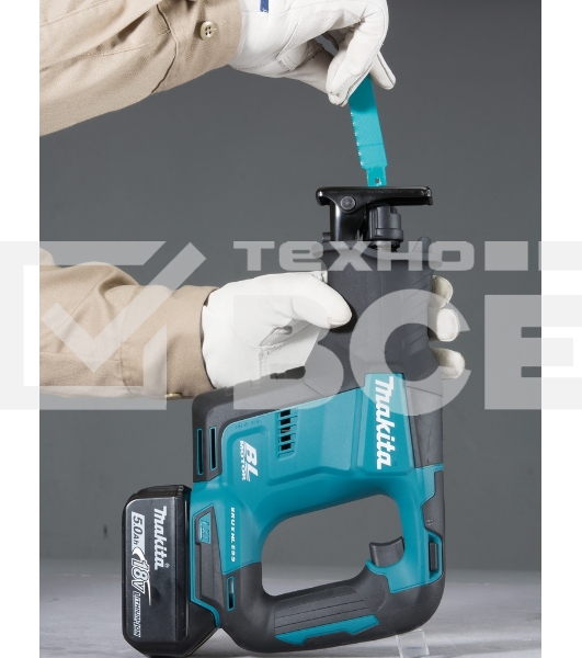 Пила сабельная Makita DJR188Z 18В, Li-ion, 0-3000об\м, ход-20мм, рез-255мм