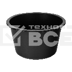 Таз Сибртех строительный круглый, черный, 30л, Россия 81455, фото4