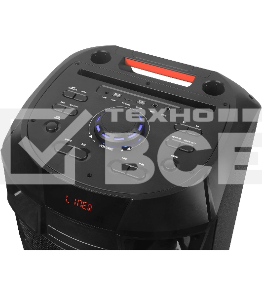 Минисистема SUPRA SMB-1000 черный 150Вт FM USB BT SD