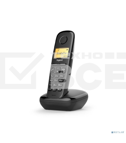 Радиотелефон Dect Gigaset A170 SYS RUS черный АОН