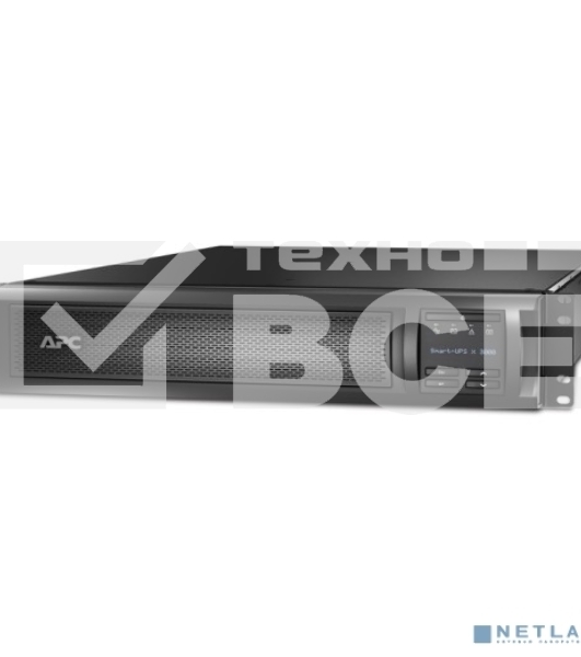 Источник бесперебойного питания APC Smart-UPS X SMX3000RMHV2UNC 2700Вт 3000ВА черный