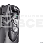 Масляный обогреватель Ballu Classic Black BOH/CL-05BRN 1000 (5 секций) черный, 1000 Вт, 15 м2, термостат, фото4