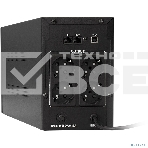 Источник бесперебойного питания ExeGate SpecialPro Smart LLB-1200.LCD.AVR.4SH.USB <1200VA/750W, LCD, AVR, 4*Schuko, USB, Black>, фото9