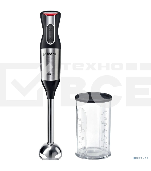 Погружной блендер Bosch MS62M6110 ErgoMixx Style, 1000Вт