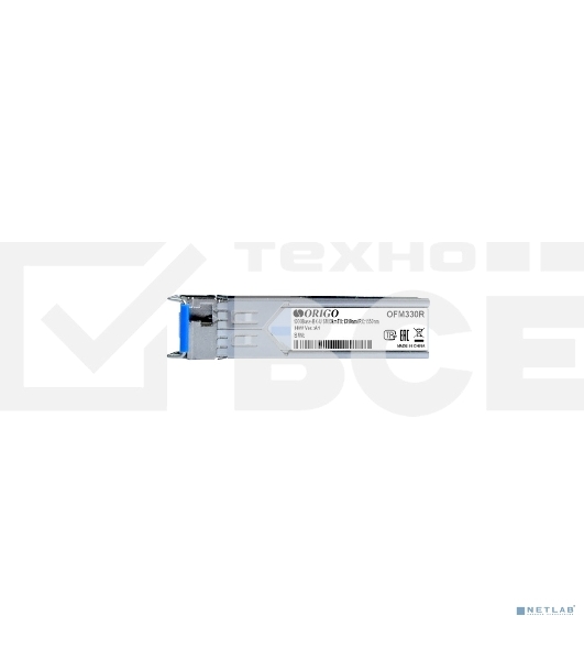 Трансивер Origo OFM330R/3KM оптич. SFP SM simplex Tx:1310нм Rx:1550нм до 3км