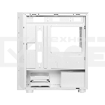 Корпус без блока питания PCCooler LM300 ARGB WH, Tempered Glass Mid Tower, белый, ABS, TG, SPCC, 1x120mm ARGB mATX, ITX 170/330/mm 2x2.5