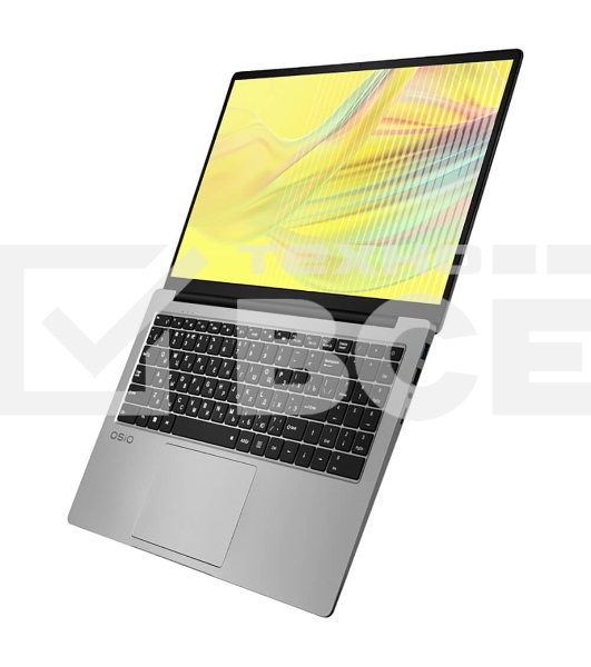 Ноутбук Osio FocusLine F150a-017 серый Ryzen 7 5700U 16Gb SSD1Tb 16.1