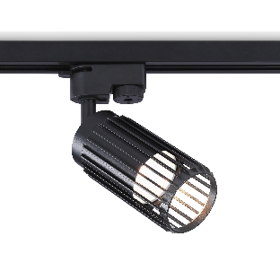 Трековый однофазный светильник Ambrella light GL5158 BK черный GU10 D60*120