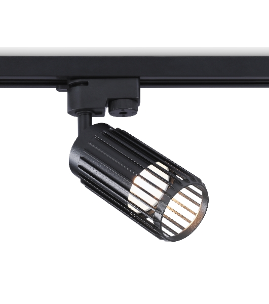 Трековый однофазный светильник Ambrella light GL5158 BK черный GU10 D60*120