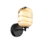 Настенный светодиодный светильник Ambrella light LH11039 BK/MG черный/мраморно-серый 8W 3000K 150*220*300, фото8