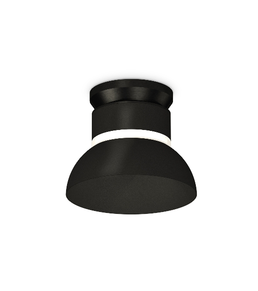 Светильник Ambrella Light XS8102051 SBK/PBK/CL черный песок/черный полированный/прозрачный GX53 (N8902, C8102, N8141)