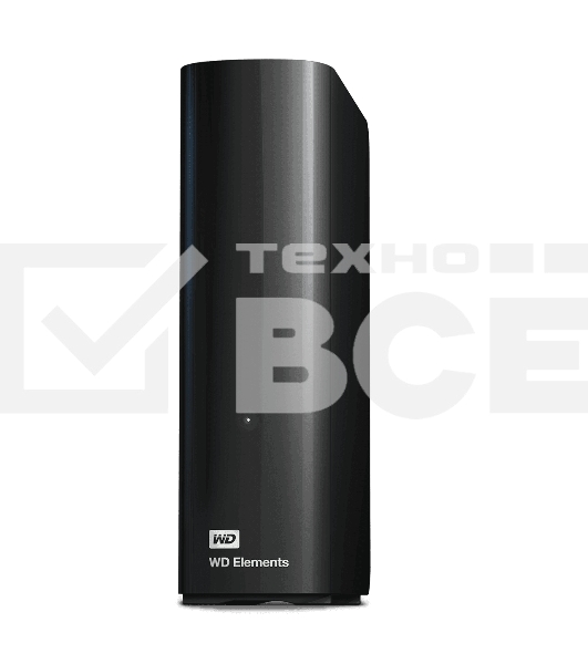 Внешний диск HDD WD Elements Desktop WDBWLG0140HBK-EESN, 14ТБ, черный