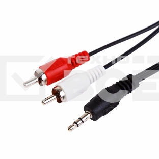 Шнур СМАРТКИП Стерео 3,5 мм - 2 RCA, 1.2 м (10 шт./уп.)