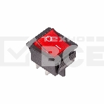 Выключатель клавишный 250V 16А (4с) ON-OFF красный с подсветкой (RWB-502, SC-767, IRS-201-1) Rexant (в упак. 1шт.), фото4