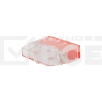 Экспресс-клемма Rexant СМК 2273-204, 4-проводная 0.5-2.5 мм², прозрачная (100 шт./уп.), фото3